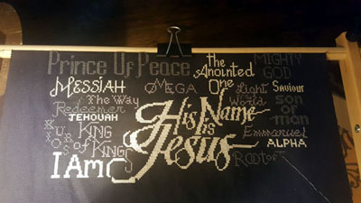 His Name is jesus in progress by Dylnn Davis